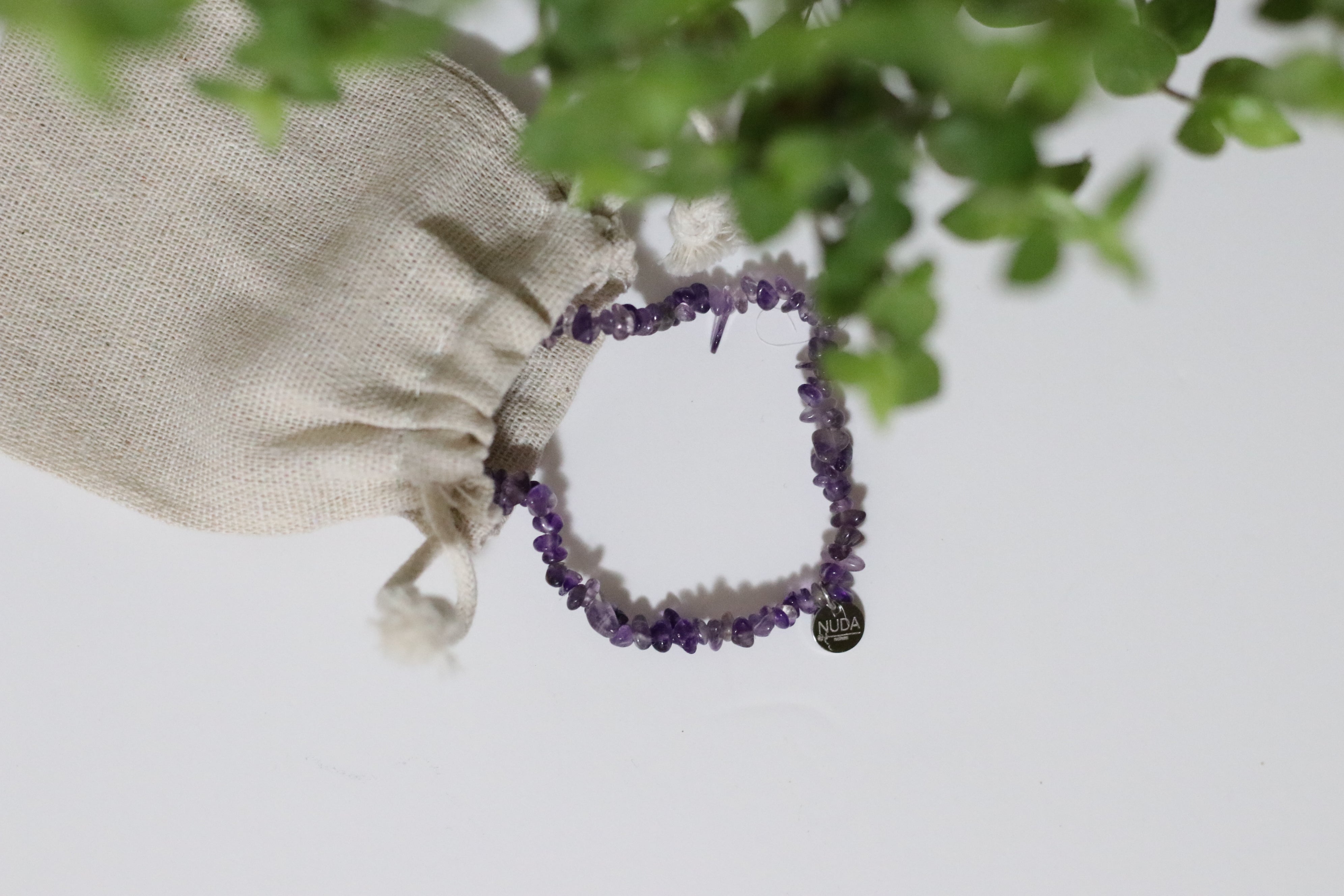 Bracciale Chips Ametista Viola