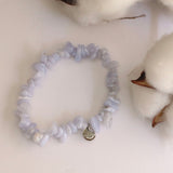 Bracciale Chips Calcedonio Blu