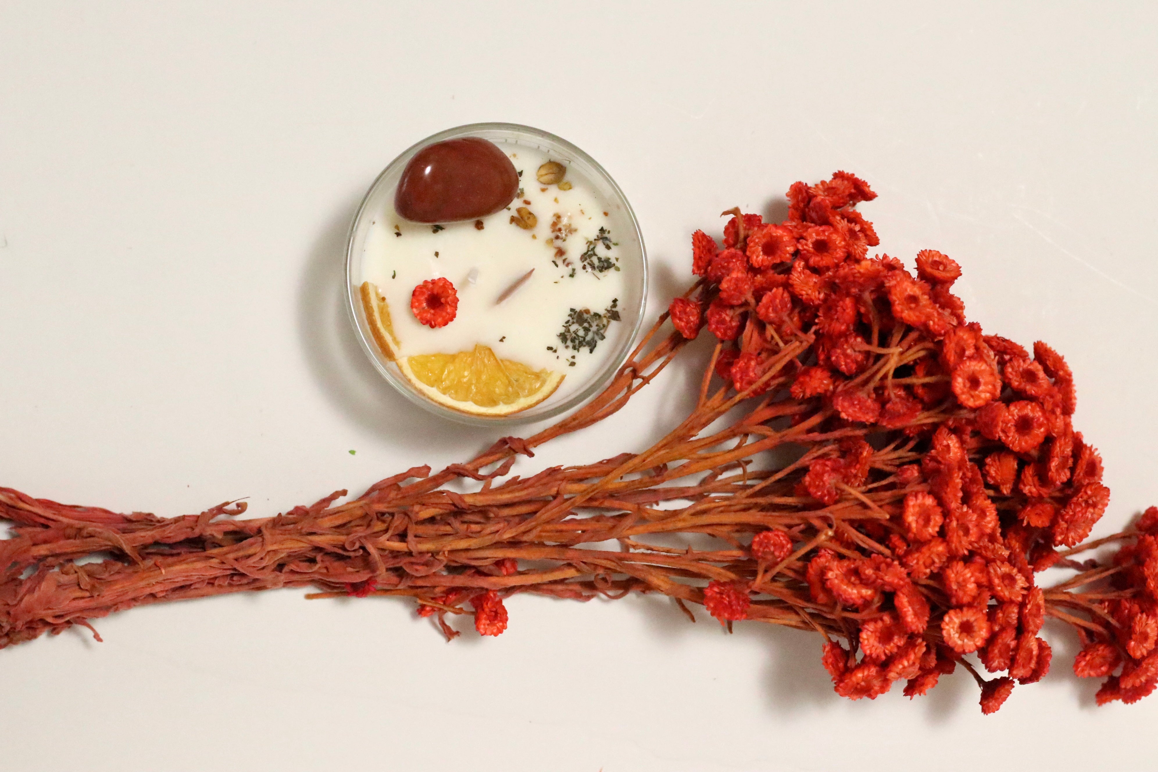 Candela artigianale in cera di soia - N°2 SVADHISTHANA