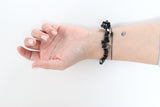 Bracciale in Chips di Ossidiana