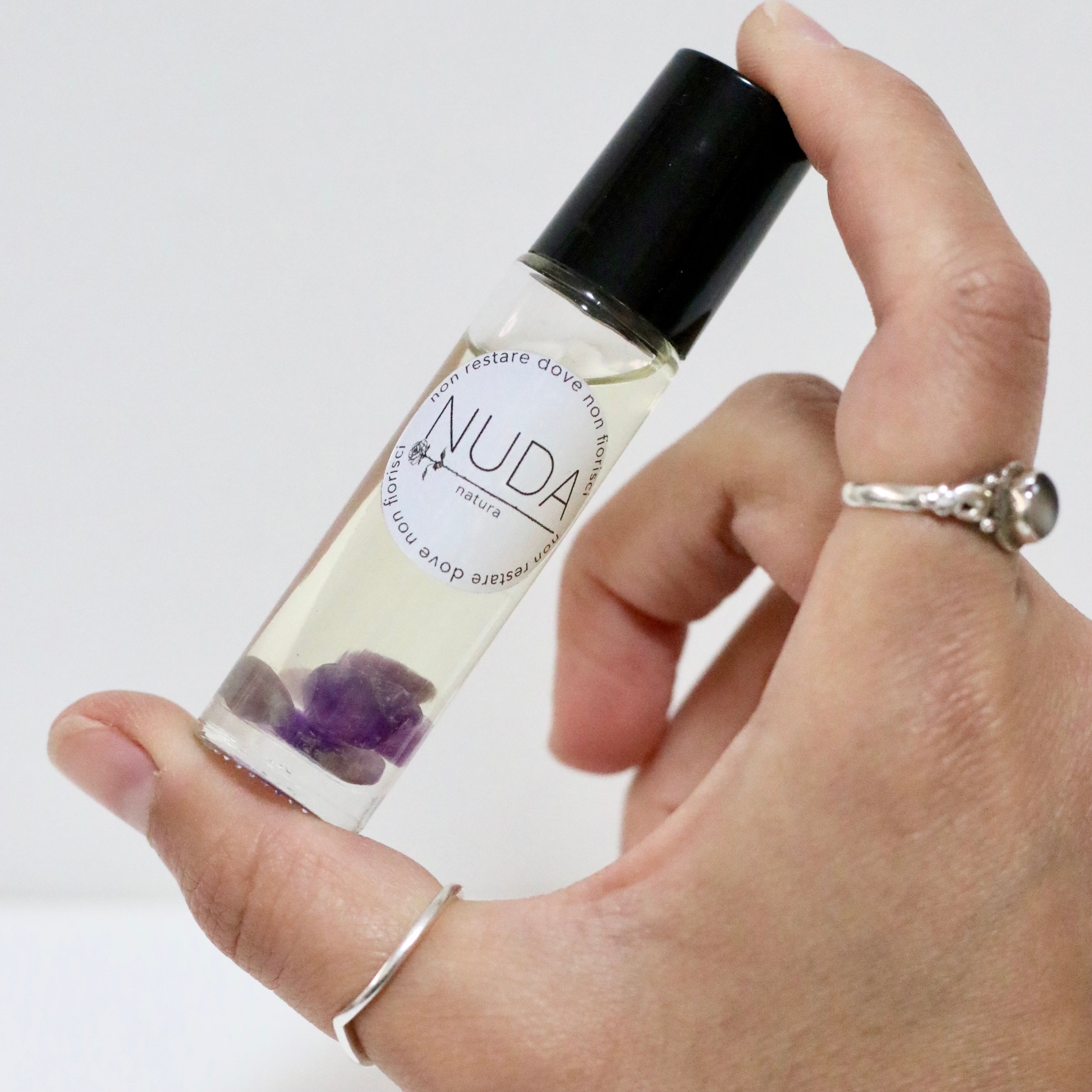 Roll-on N°6 Chakra del Terzo Occhio - Ametista