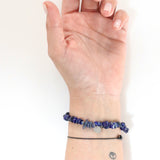 Bracciale in Chips di Sodalite