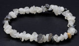 Bracciale in Chips di Quarzo Tormalinato