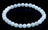 Bracciale in Grani di Acquamarina 6mm