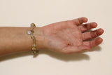 Bracciale in Chips di Quarzo Citrino