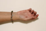 Bracciale in Chips di Unakite
